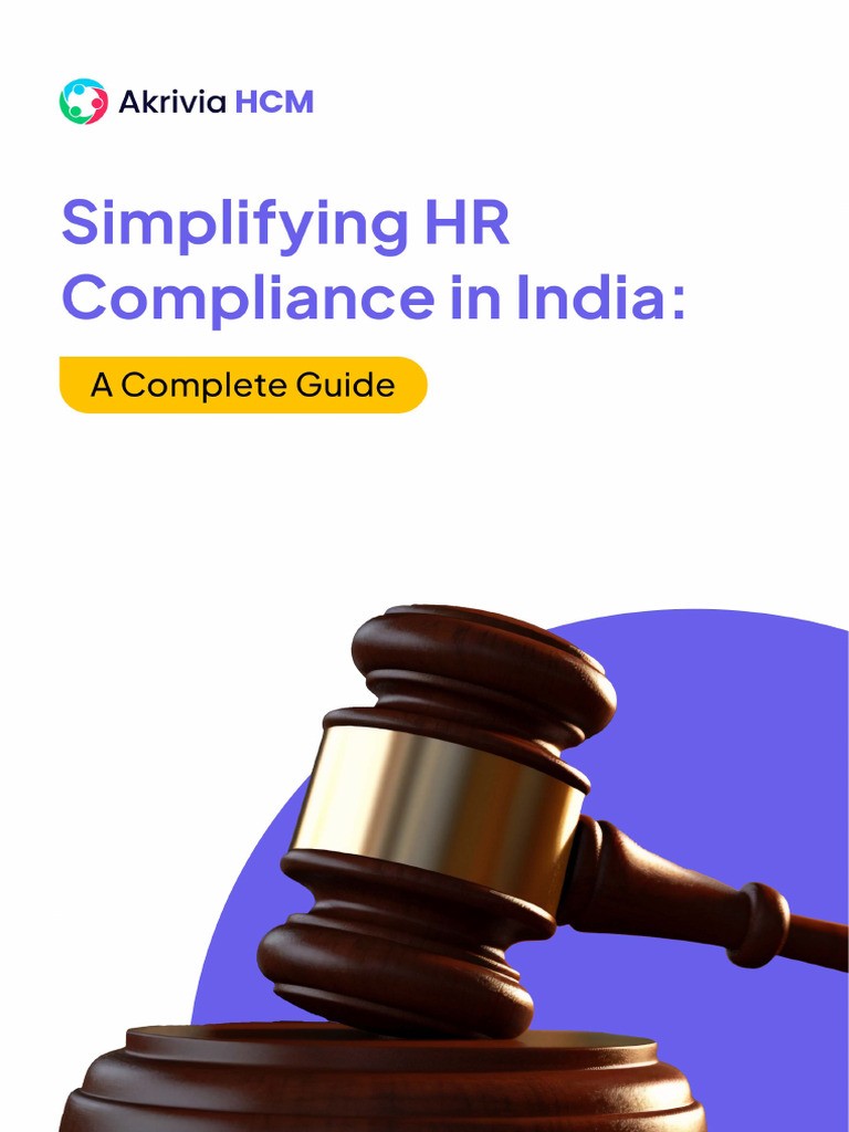 HR Compliance Guide for India | PDF | Employment | Overtime