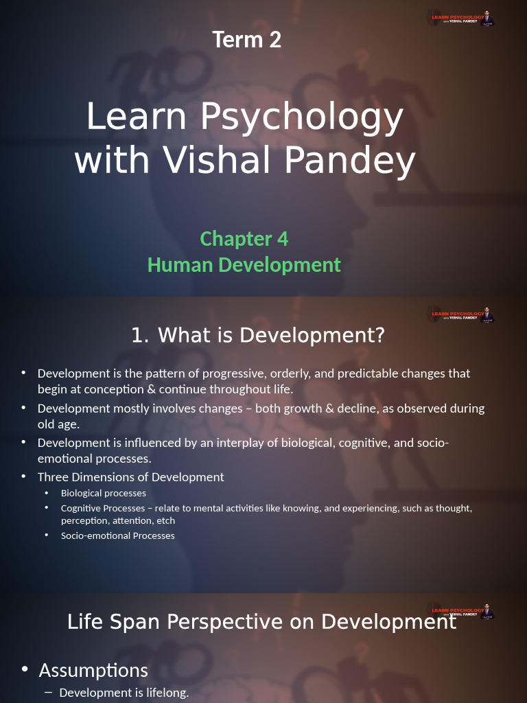 4 Human Development | PDF | Human Life Stages | Human Development