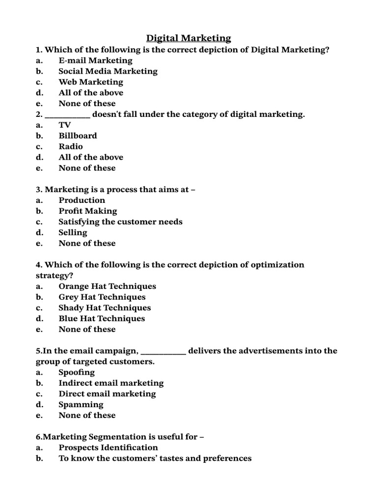 Digital Marketing Final | PDF | Search Engine Optimization | Digital ...