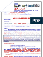 Nexicon-selection Order Document