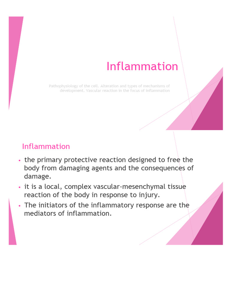 Understanding Inflammation Mechanisms | PDF | Inflammation | Macrophage