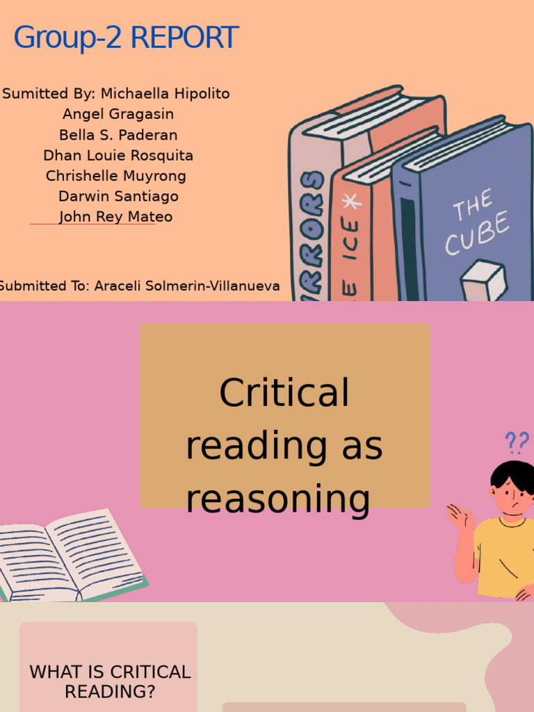 Critical Reading & Reasoning Guide | PDF | Speed Reading | Neuroscience