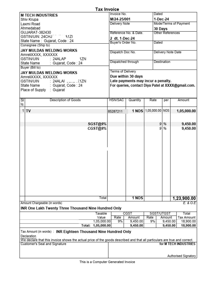 Invoices_ Entry | PDF | Invoice | Taxes