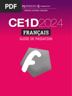Épreuve CE1D Mathématiques 2025 | PDF | Coordonnées cartésiennes | Triangle