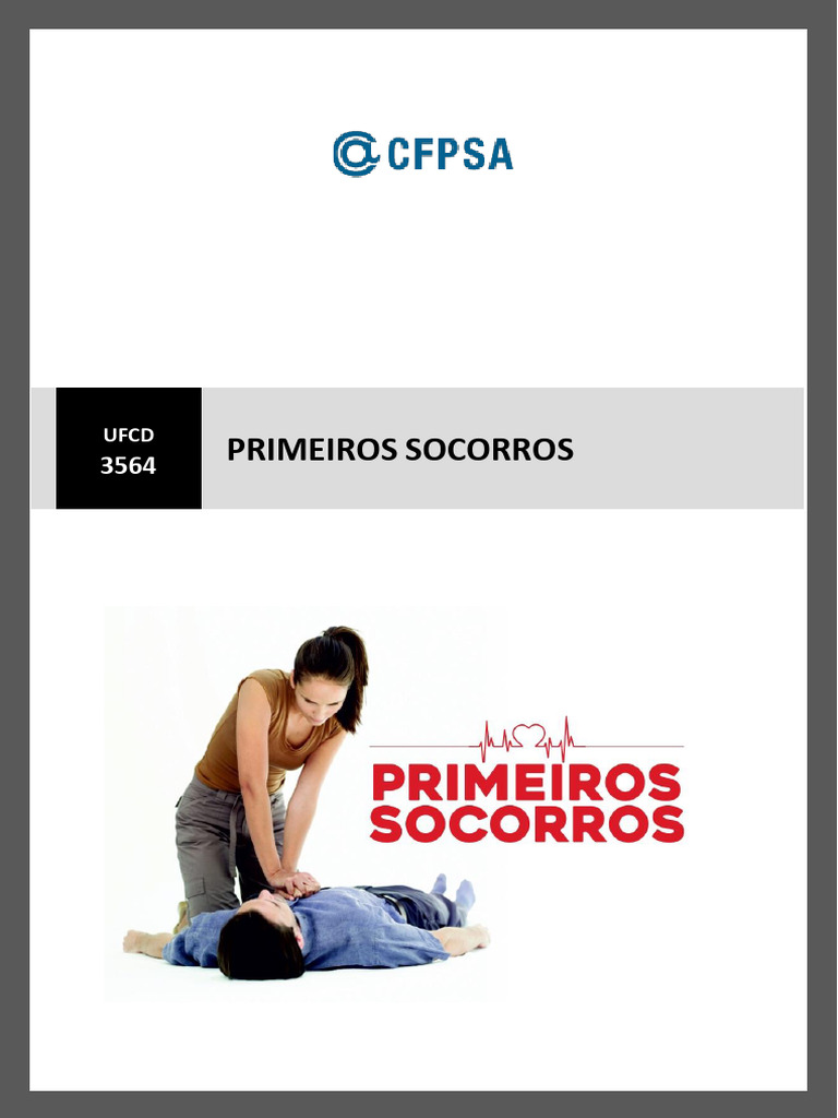 Manual de Primeiros Socorros UFCD 3564 | PDF | Ventrículo (coração ...