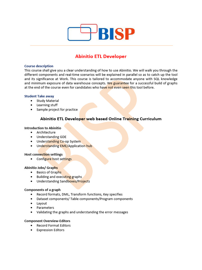 20191120124231-Abinitio ETL Developer | PDF | Databases | Computer ...