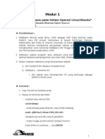 Modul 1 Instalasi Netbeans SAOS