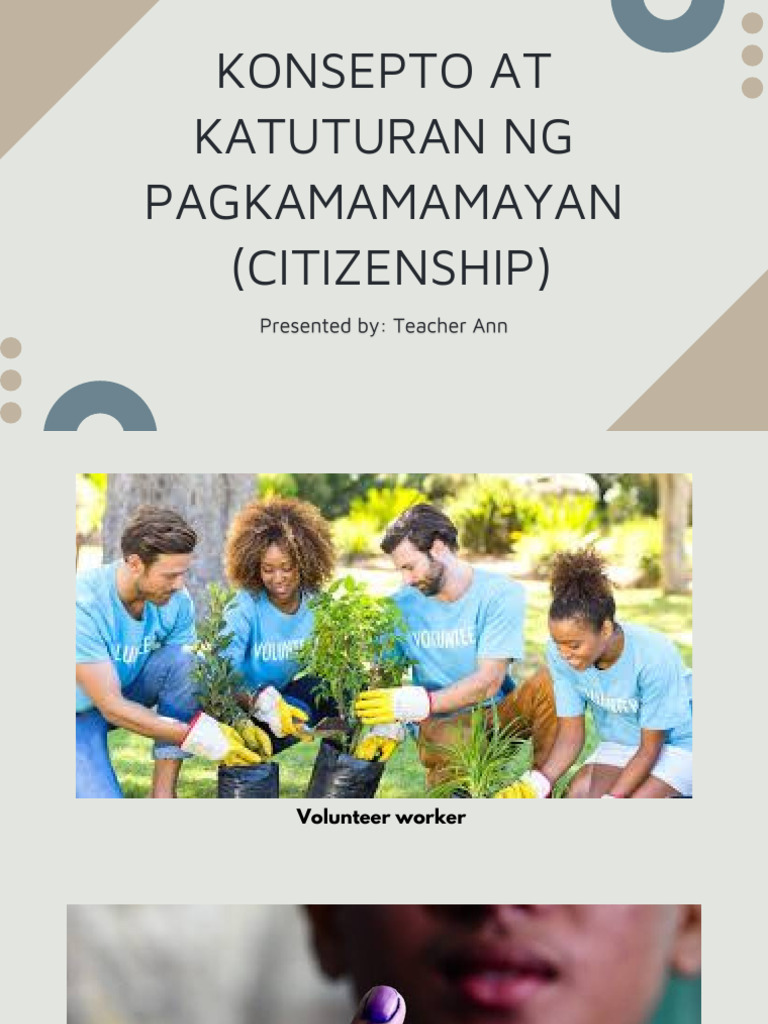 Konsepto at Katuturan NG Pagkamamamayan (Citizenship) - 20250223 ...