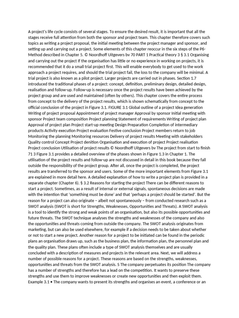 A project | PDF | Swot Analysis | Risk