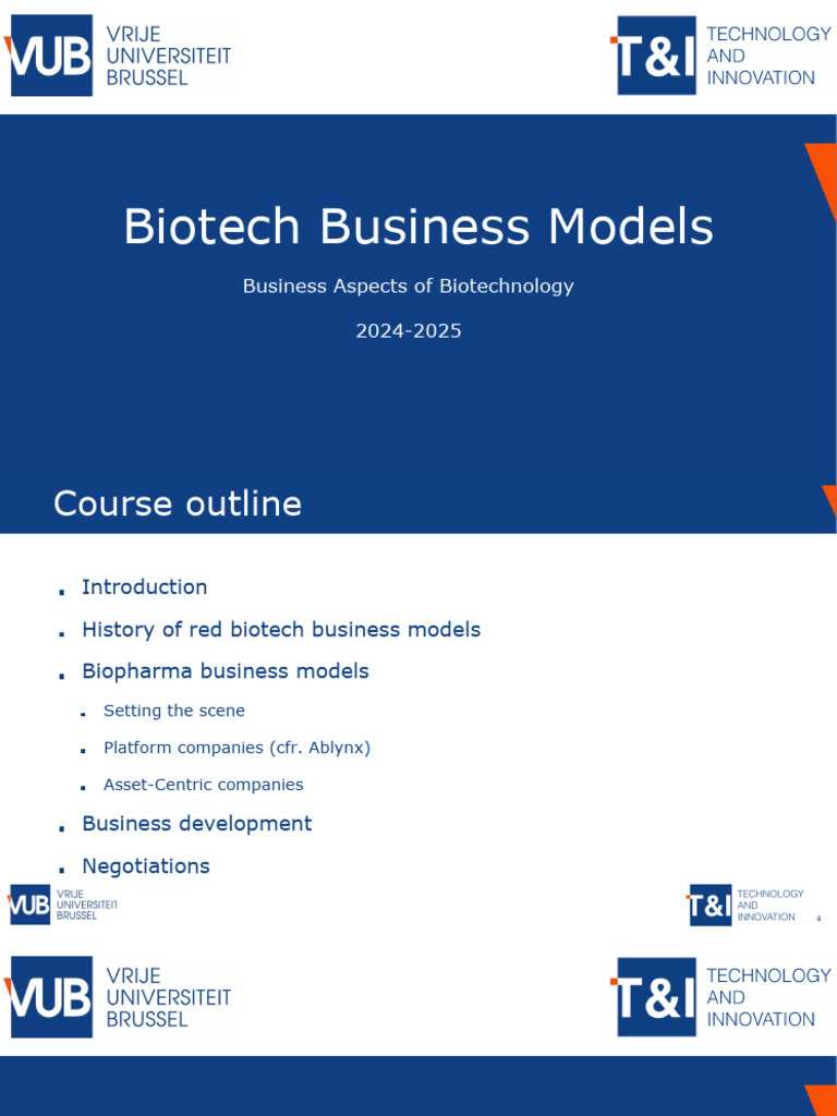 Biotech Business Models Overview | PDF | Pharmaceutical Industry ...
