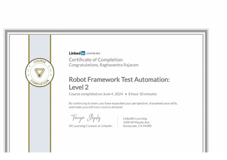 Robot Framework Test Automation | PDF