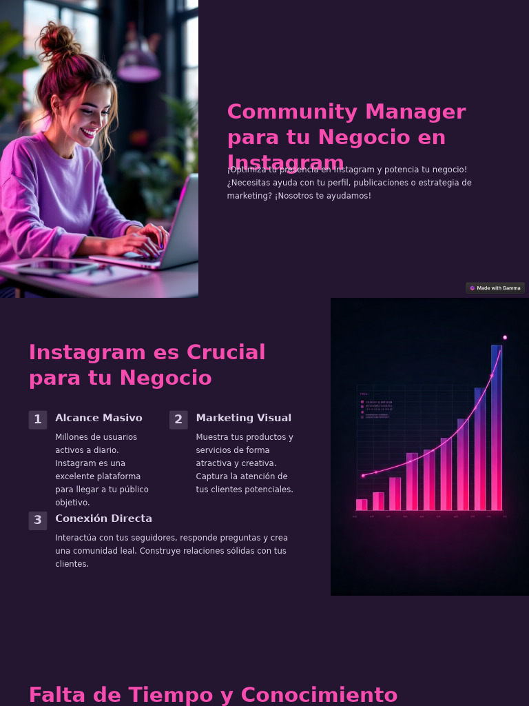 Community Manager para Tu Negocio en Instagram | PDF | Marketing ...