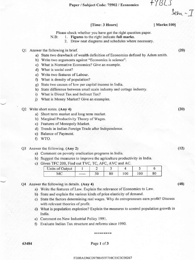 Economics 4 | PDF