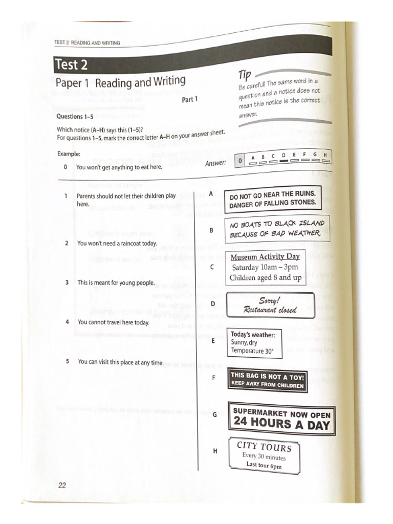 Ket Test 2 | PDF