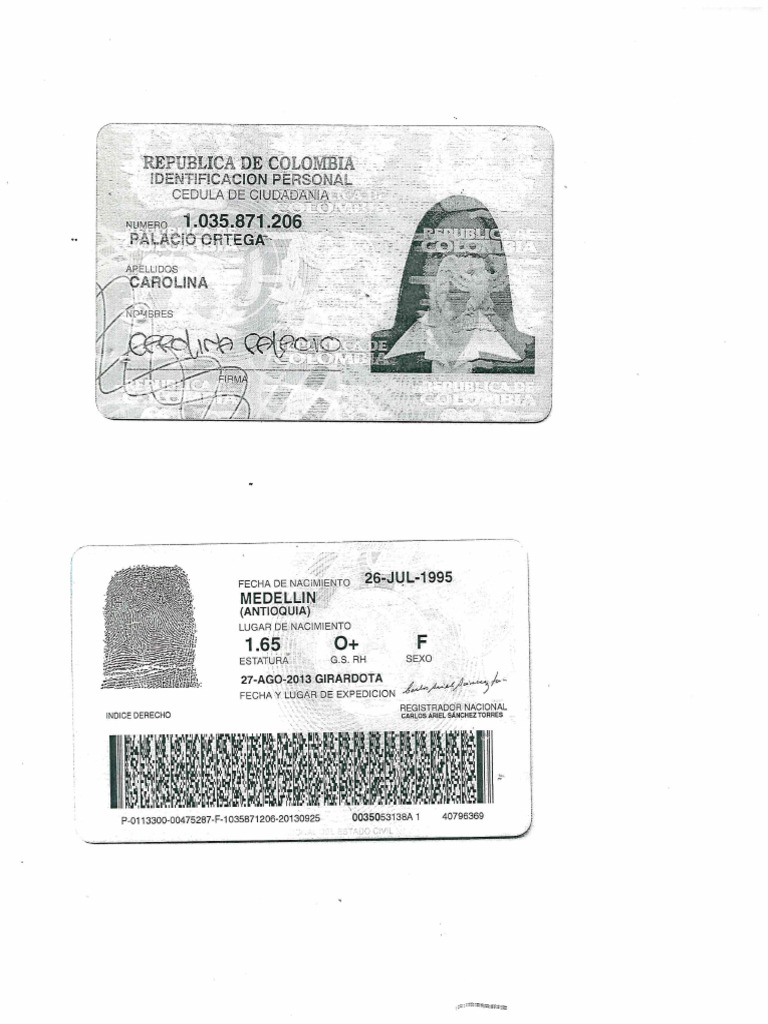 Cedula Carolina | PDF