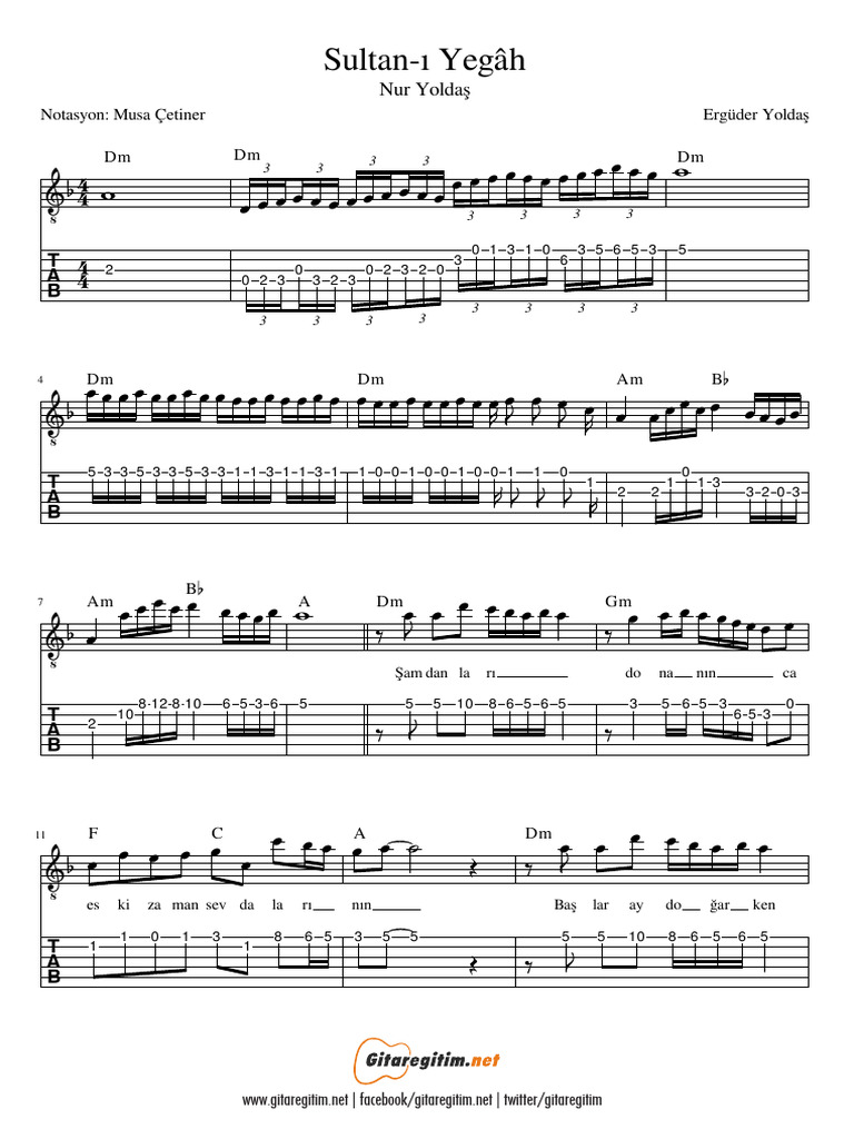 sultani-yegah-nota-pdf