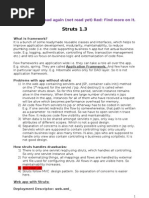 Struts Notes Updated in June2011