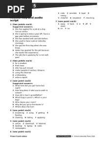 Unit 4 Project 5 Fourth Edition Answer Key