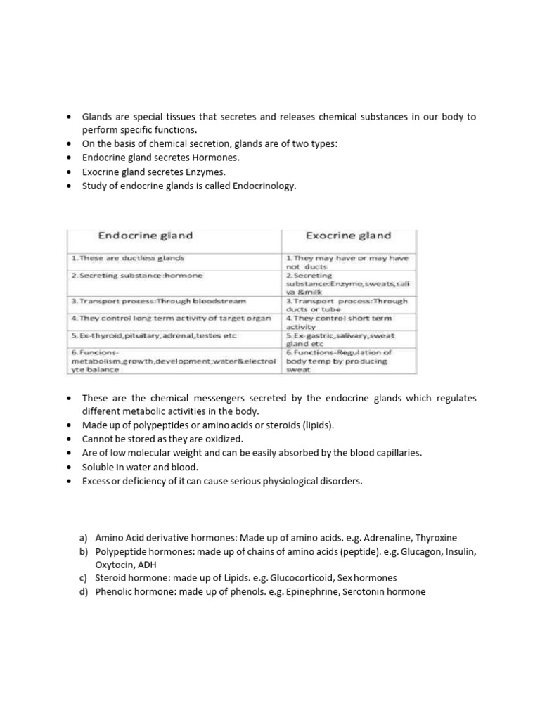 Endocrine-glands(1) | PDF | Adrenal Gland | Endocrine System