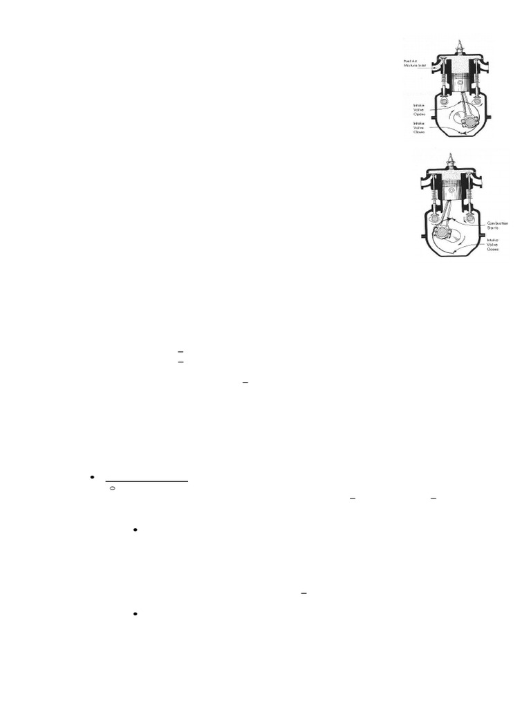 Four-Stroke and Diesel Engine Overview | PDF | Internal Combustion ...