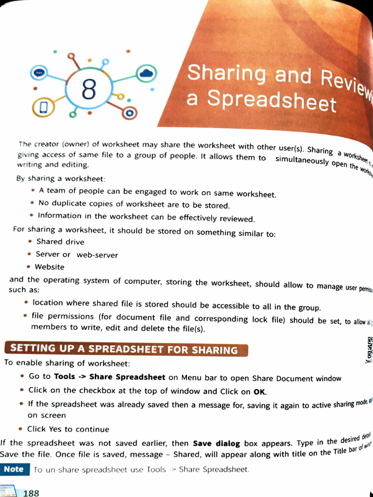 Sharing and Managing Spreadsheets | PDF | Parameter (Computer ...