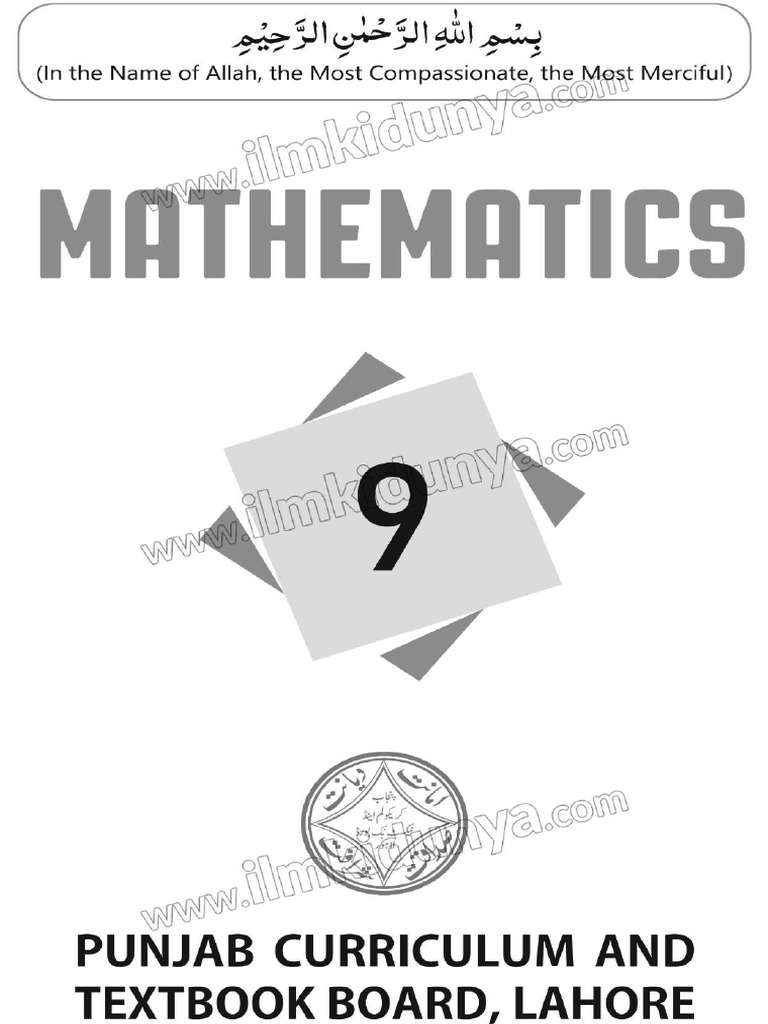 9th Mathematics Chapter 01 | PDF