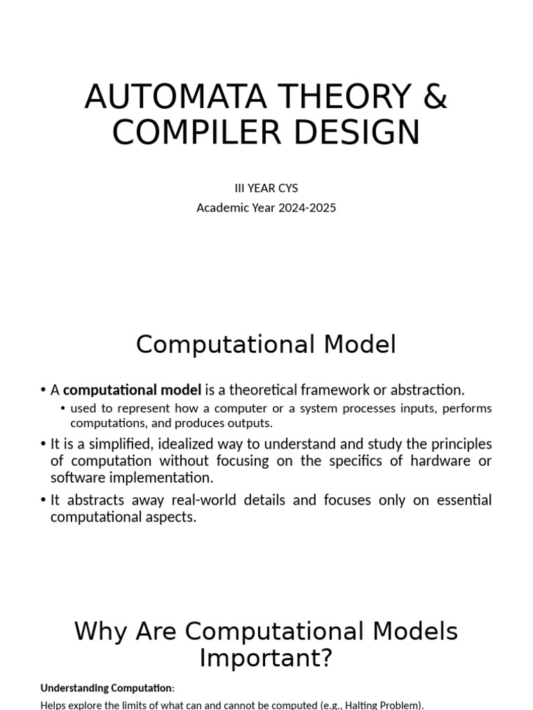 Automata PPT-4.12.2024 | PDF | Automata Theory | Theoretical Computer ...