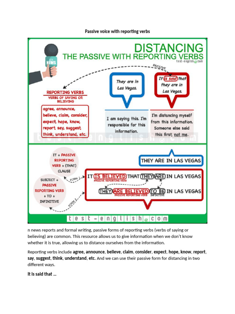 Passive Voice in Formal Writing | PDF | Verb | Linguistics