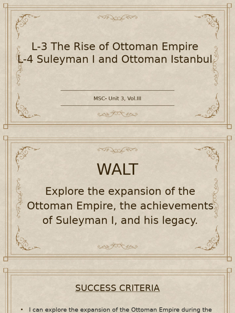The Ottoman Empire 5 | PDF