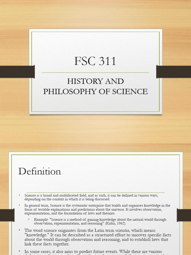 History and Philosophy of Science | PDF | Science | Heliocentrism