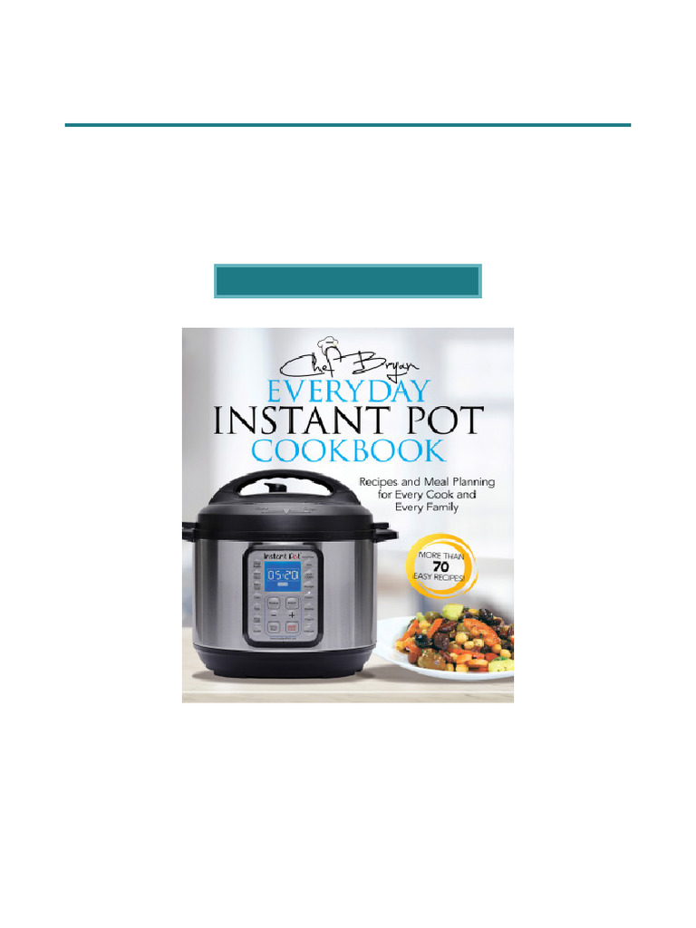 Instant Pot Recipes for Families | PDF