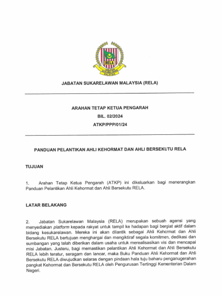Ahli KHBS Rela | PDF