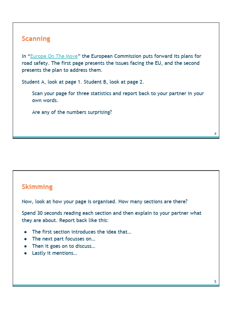 EU Road Safety Plans Overview | PDF