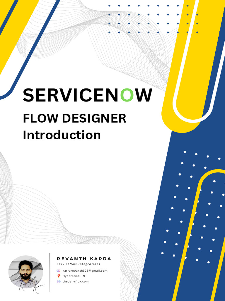 ServiceNow Flow Designer Overview | PDF | Automation | Computer Programming