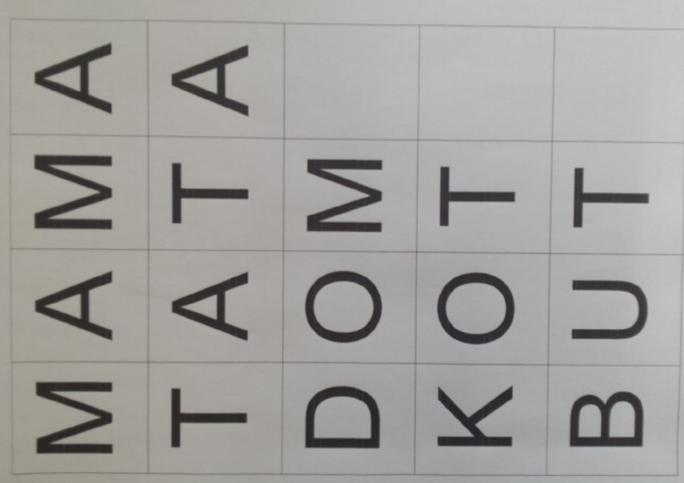 Literki Do Wyciecia SZ 2 | PDF