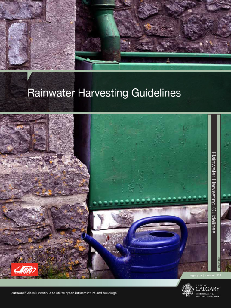 Calgary Rainwater Harvesting Guide | PDF | Reclaimed Water | Civil ...