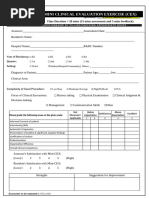 RACP Mini-CEX Advanced Training Form | PDF | Physical Examination ...