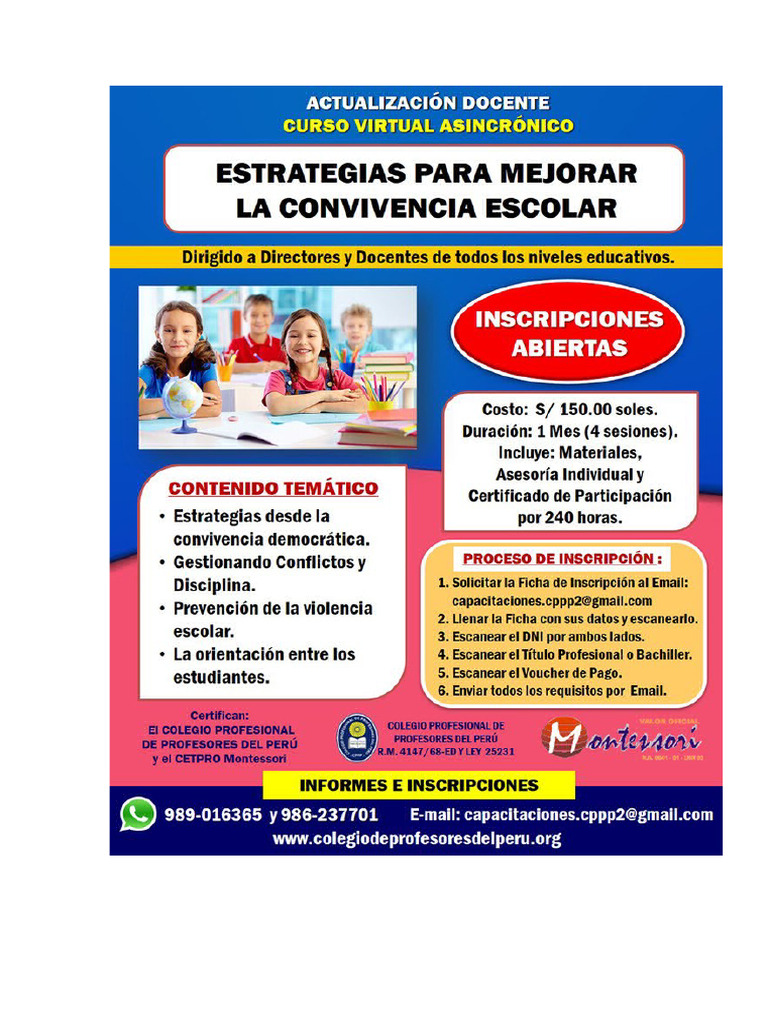 estrategias para mejorar la convivencia escolar | PDF