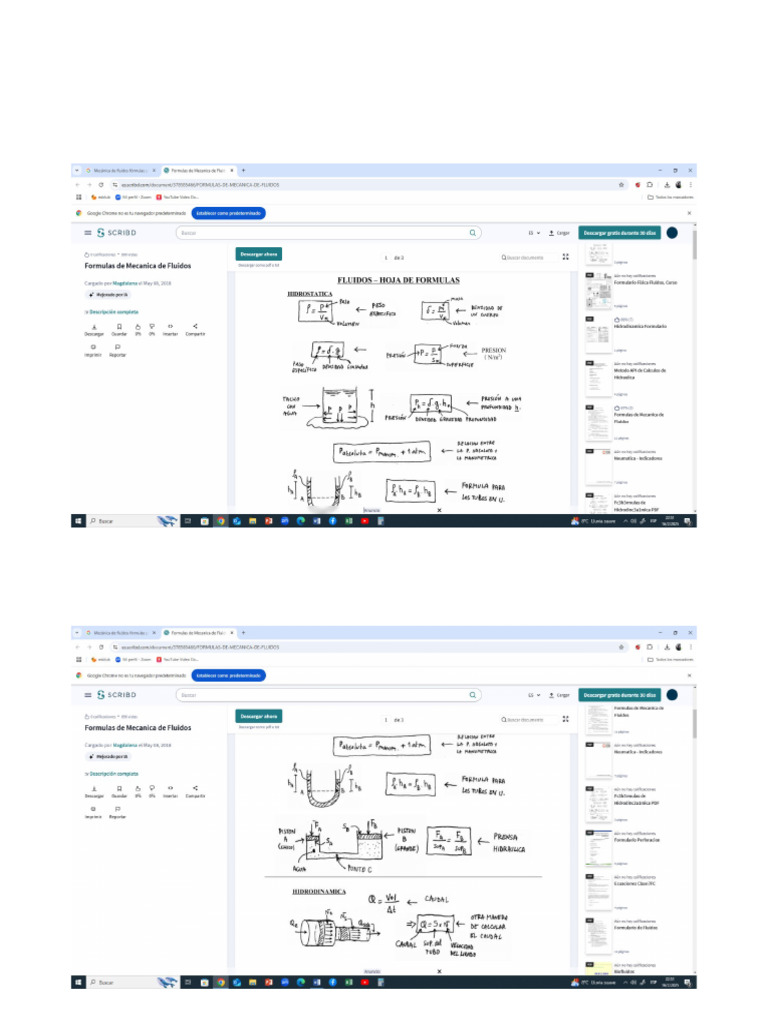 Formulas | PDF