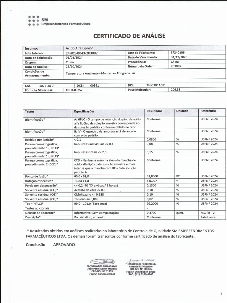 Ac Alfa Lipoico | PDF