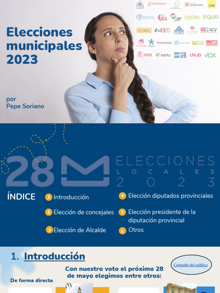 Elecciones Municipales 2023 | PDF | Legislador | Alcalde