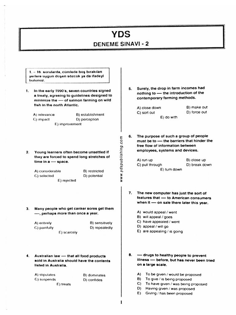 Yds 2 | PDF