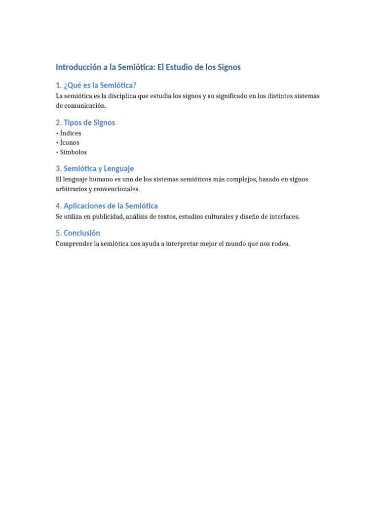 Introducci%C3%B3n a La Semi%C3%B3tica El Estudio de Los Signos | PDF