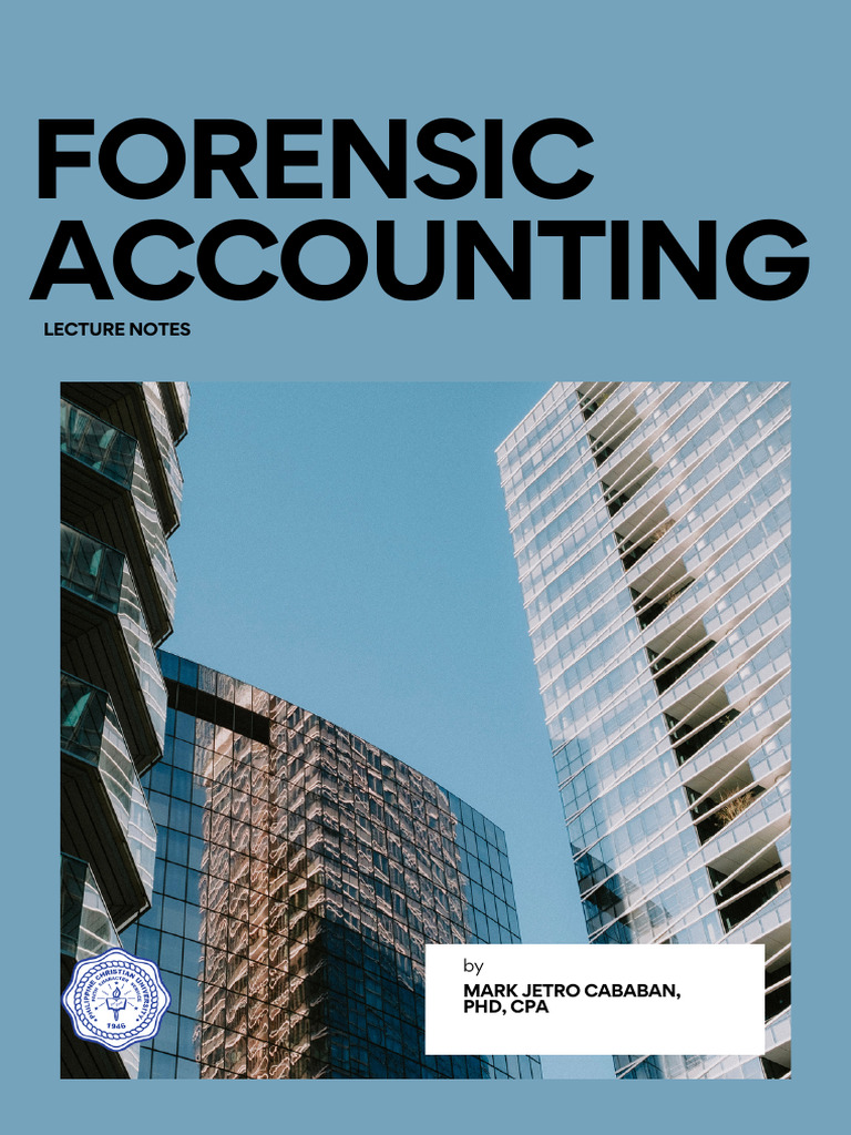 Introduction to Forensic Accounting | PDF | Expert Witness | Accounting