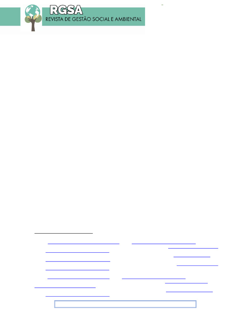 087 n11 RGSA ING | PDF | Custo | Science