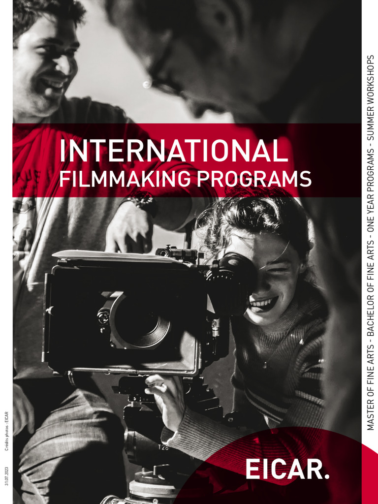 EICAR International Filmmaking Programs 2526 | PDF | Filmmaking | Movie ...