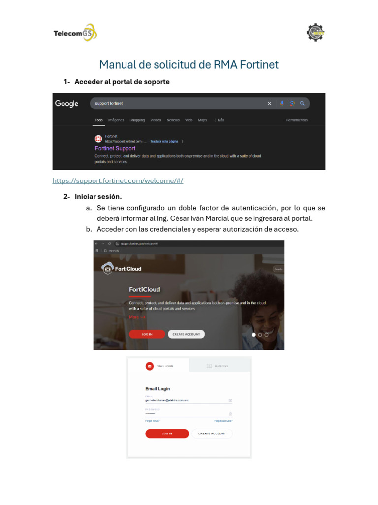 Solicitud de RMA en Fortinet | PDF