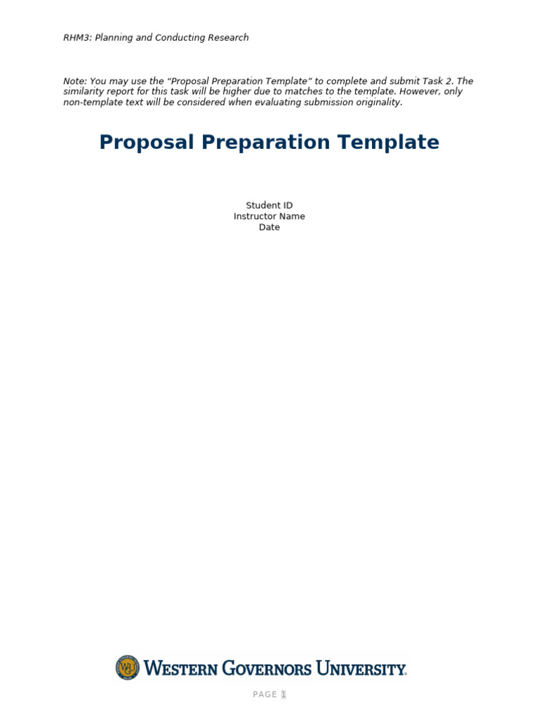 Task 2 Proposal Preparation | PDF | Expert | Peer Review