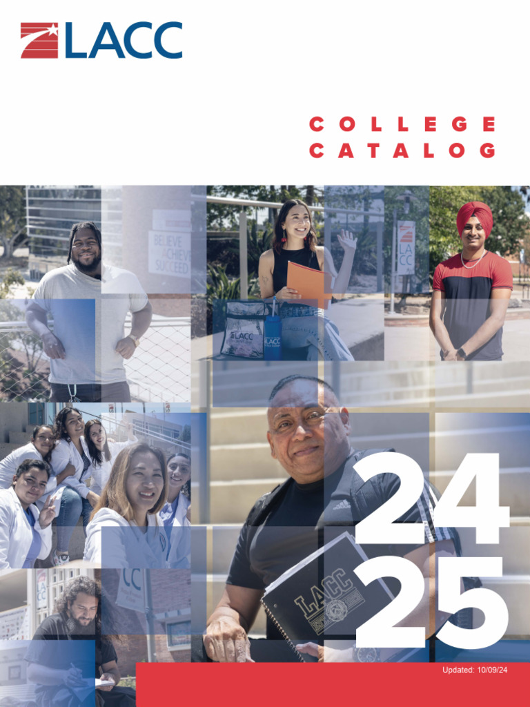 LACC 2024-2025 College Catalog | PDF | Student Financial Aid In The ...