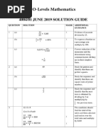 ZIMSEC O Level Pure Mathematics Specimen | PDF | Equations | Mathematics